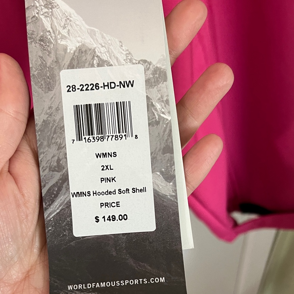 Pulse Women's Pink Ski & Snow Jacket - Picture 8 of 8